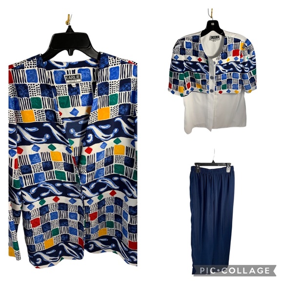 Vintage 80’s Karlie Sport Coordinates Set - Picture 10 of 10